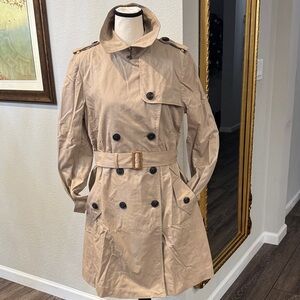 Authentic Balenciaga Tan Trench Coat